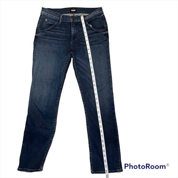Hudson Bailee Mid-Rise Crop Baby Boot Jeans Size 27 - Picture 13 of 16